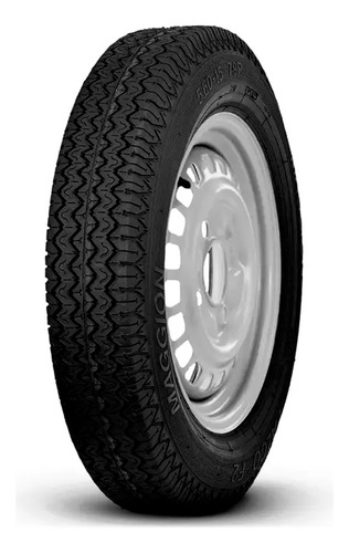 Kit 4 Pneus 5.60-15 Maggion Falco F2 4 Lonas Aro 15 Fusca