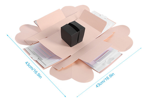 Álbum De Recortes De Regalo Con Caja De Explosión Sorpresa P