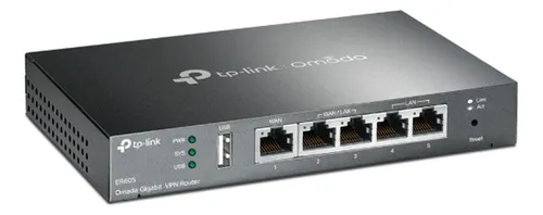 Router Tp-link Balance De Carga Hasta 4 Puertos Wan - Negro