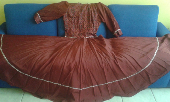 vestido de prenda bordo