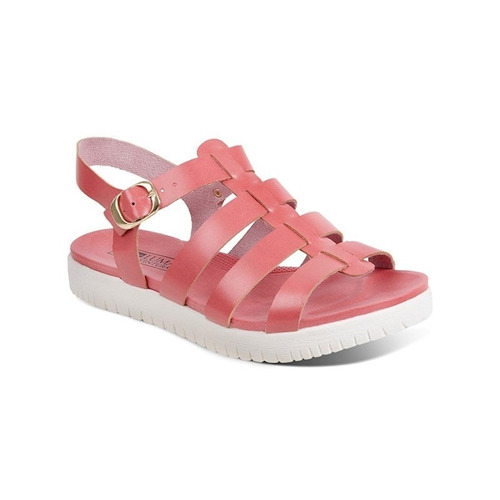 Sandália Feminina Flat Luma Ventura Jaqueline Coral