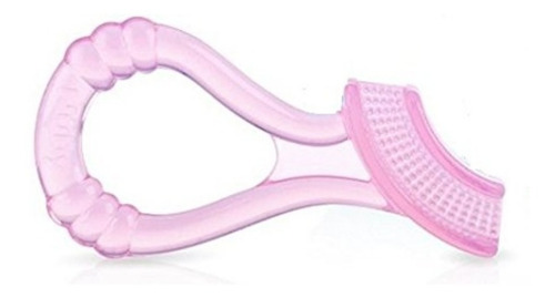 Cepillo Masajeador De Silicón Nuby Rosa