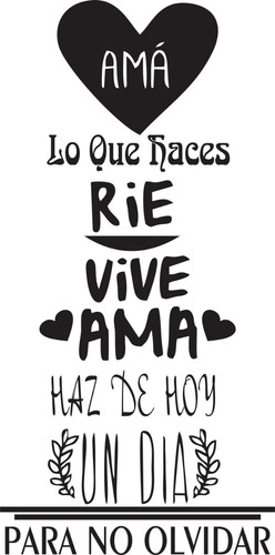 Frases Decorativas Para El Hogar, Oficina, Negocio 120x60cm