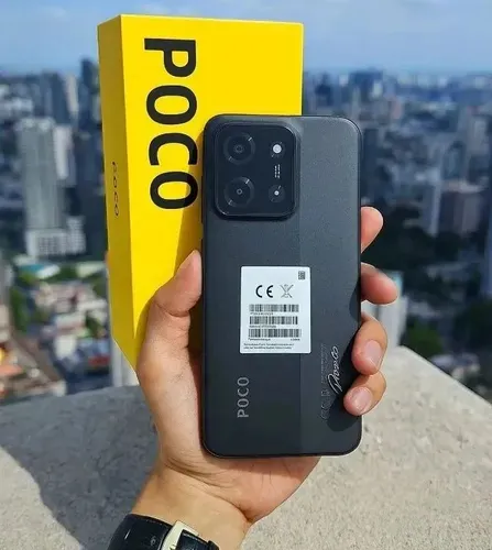 Xiaomi Poco C85 256gb 8gb Ram Global Pelicula + Capinha Cor Preto
