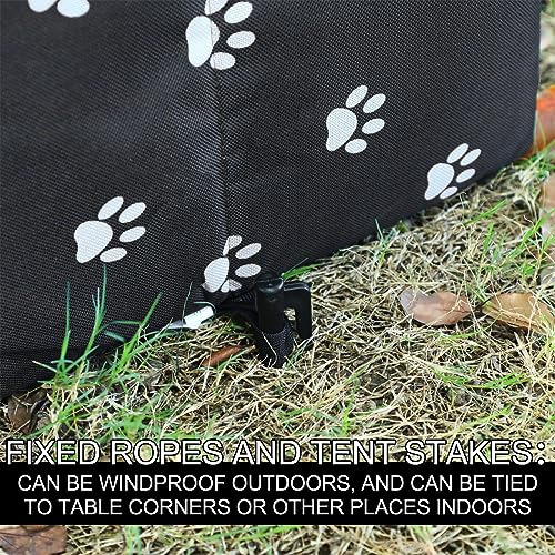 Casa Plegable Para Gatos, Resistente A Manchas, Interiores/e