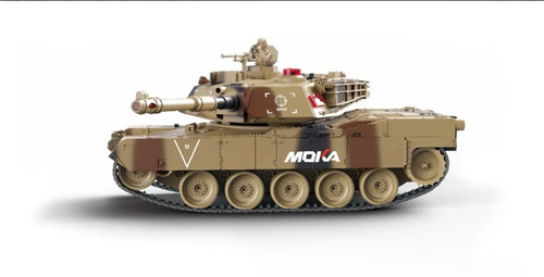 Imagen 2 de 7 de Tanque De Guerra A Control Remoto Moka Bateria Recargable