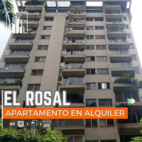 Se Alquila Apto 60m2 1h/1b/1p El Rosal 