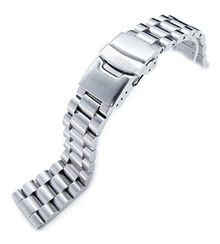 22mm Endmill Solid Watch Pulsera De Acero Inoxidable 316l St