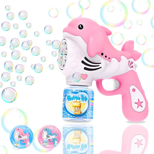 / Lanzador De Burbujas For Niños Con Luces Led