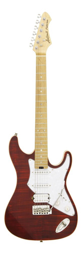 Guitarra Aria Strato 714-mk2 Fullerton Rbrd