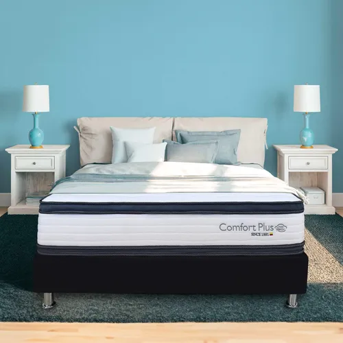 Colchón Espuma Firme Confort Plus Doble Pillow Top Cassata