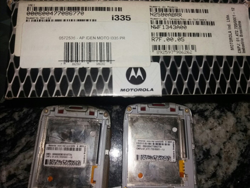 Motorola I335 Rádio Nextel 2 Aparelhos Caixa + Manual