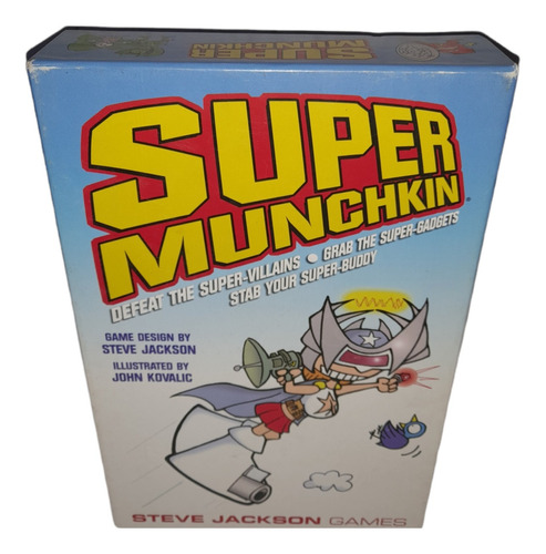 Super Munchkin Juego De Mesa Steve Jackson Games