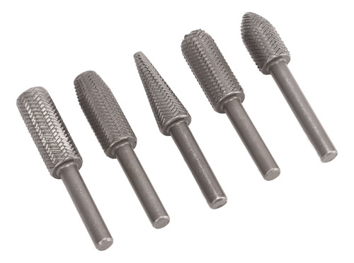 Juego De 5 Limas Rasp Grinder, De Aleación De Acero De Tungs