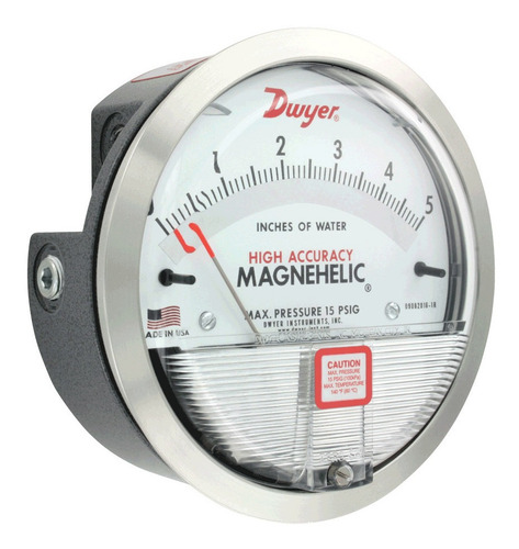 Manómetro Diferencial Magnehelic 2000-60pa Dwyer 0/60pa