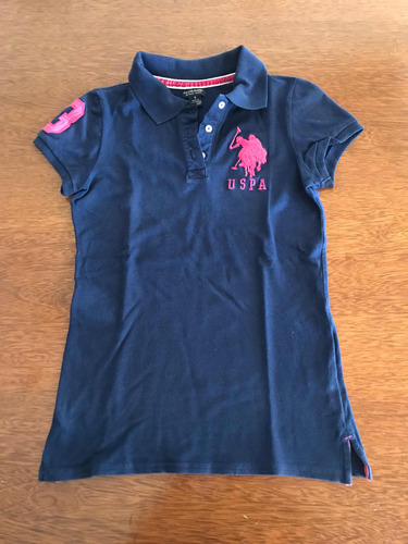 Us Polo Ralph Chomba Remera Manga Corta Mujer Talle S