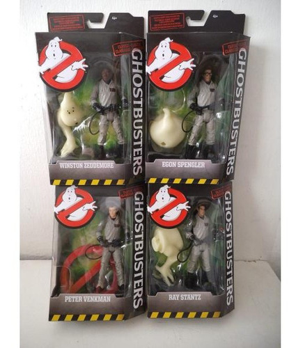 Imagen 2 de 6 de Lote Peter, Egon, Winston Y Ray Cazafantasmas Ghostbusters