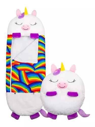 almohada Happy Nappers bolsa para dormir unicornio para niños niñas 54” x 20” 