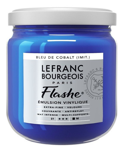 Tinta Vinílica Flashe 400ml Cobalt Blue Hue