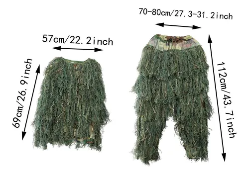 Ropa De Caza De Camuflaje De Camuflaje Táctico 3d Trajes