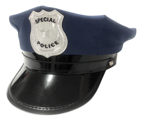 Sombrero De Policía Para Niños, Sombrero De Disfraz De