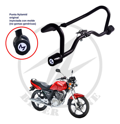 Slider Reforzado Mach Para Motocicleta Suzuki En 125 2 - A