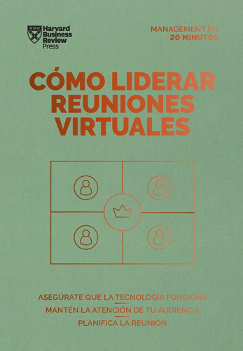 Libro - Cómo Liderar Reuniones Virtuales. Serie Management E