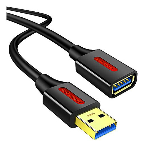 Cable De Extensión Usb 3.0 5gbps De Alta Velocidad De Trans1