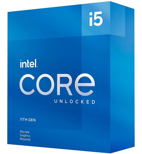 Procesador Intel Core I5-11600kf 4.9 Ghz Lga1200
