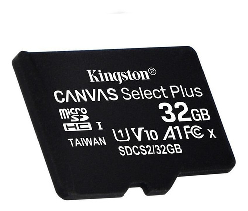 Tarjeta de memoria Kingston SDCS2/SP  Canvas Select Plus 32GB