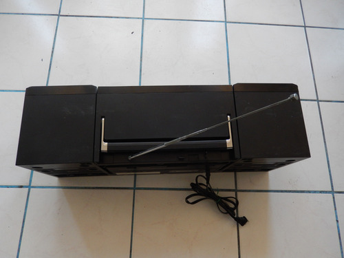 Sanyo C35 Boombox Radio Grabadora Doblle Cassettera Japones Negro (Usado)