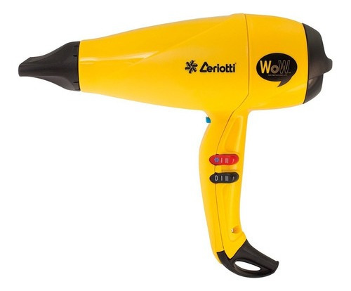 Secador Profesional Para Cabello Ceriotti | Wow 3200 Amarillo