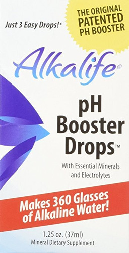 Alkalife Alcalina Ph Booster Gotas De Antioxidantes, 1,25 Oz