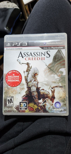 Assasins Creed 3 Ps3 Disco Fisico Usado