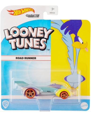 Hot Wheels Character Looney Tunes Road Runner Correcaminos