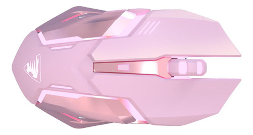 Portátil G304 2.4g Mouse Sem Fio 7 Botões 3 Cor De Rosa