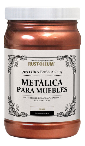 Rust-oleum Pintura Metálica Para Muebles Satinado 946 Ml