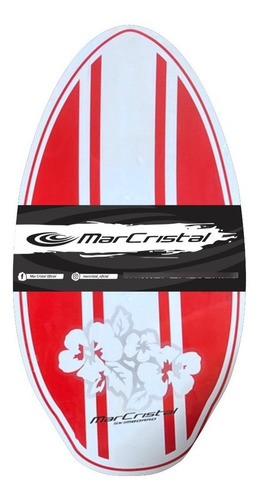 Imagen 4 de 4 de Skimboard 41 De Madera Decorado Marcristal