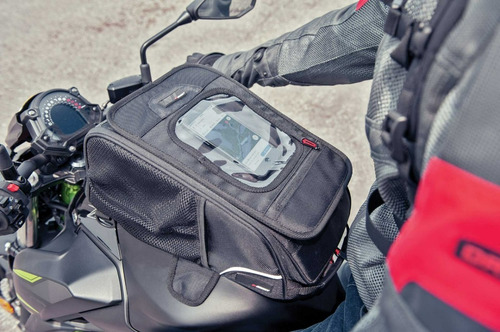 Imagen 2 de 5 de Combo Pantalla Y Maleta De Tanque Joe Rocket Para Moto