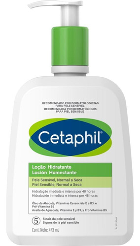 Loción Humectante Cetaphil Para Piel Normal A Seca 473 Ml