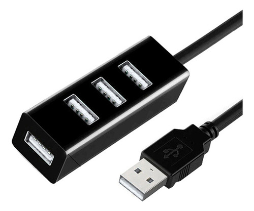 Adaptador De Corriente Con Divisor Usb Multi 2.0 Hub, 5 Unid