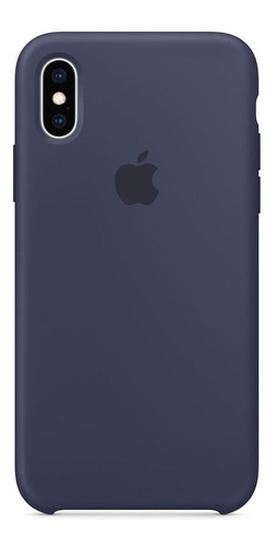 Silicone Case Midnigth Blue  - iPhone XS Max