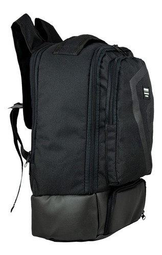 Imagem 2 de 7 de Mochila Térmica Fitness Marmita Notebook Everbags Preto