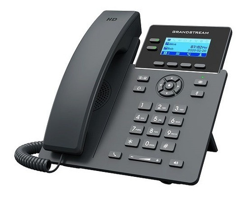 Teléfono Ip Grandstream Grp2602 2 Lineas 4 Sip Voip + Adapt.