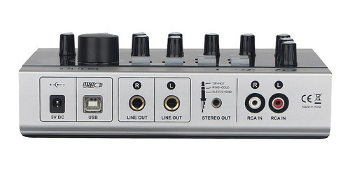 Interface De Áudio Alctron U16k Mk3 C/ Usb Efeitos