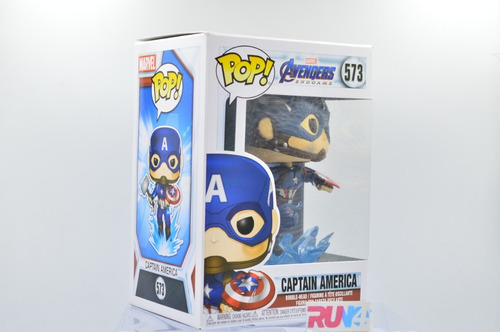 Imagen 6 de 8 de Funko Pop Avengers Endgame - Captain America #573