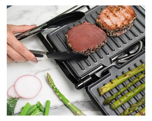 Parrilla Panini Masterchef Mk-pg-2 2 Rebanadas Acero 127 V