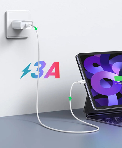 Ugreen Cable Usb C Lightning Para iPhone Certificada 1 Metro