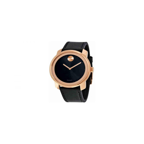 Reloj Movado 3600376 Cuero Negro Unisex