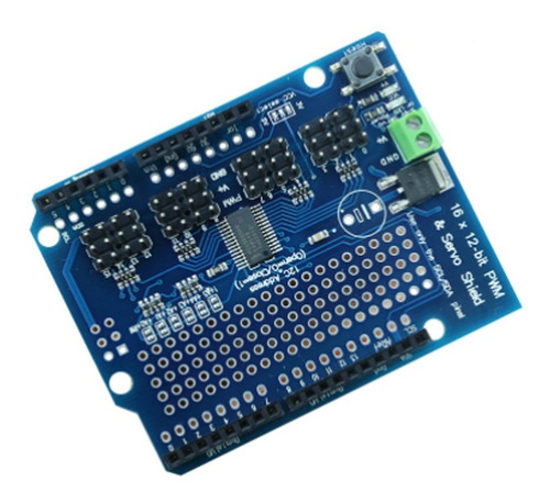 Módulo Servo Shield 16 X 12 Bit Pwm Pca9685